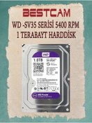 Resim BESTCAM WD-SV35 Serisi 5400 RPM 1 TB Hard Disk 2 Yıl Birebir Değişim Garantisi 