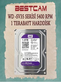 Resim BESTCAM WD-SV35 Serisi 5400 RPM 1 TB Hard Disk 2 Yıl Birebir Değişim Garantisi 