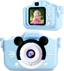 Resim dual band MICKEY ÇOCUK KAMERASI ÇİFT KAMERA 2,0" EKRAN 
