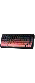 Resim CoverZone K81 | White Switch 75% Mekanik Klavye, Rgb Işıklandırma, Bluetooth & Kablolu Bağlantı, Alltan Yazılı, Windows ve Mac Uyumluluğu 