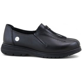 Resim Mammamia D25ka-845 Hakiki Deri Kadın Ayakkabı Siyah 