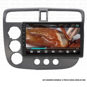 Resim MYWAYY Honda V-tech Android Carplay Navigasyon Multimedya Ekran-8gb Ram 
