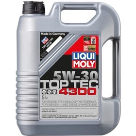 Resim Liqui Moly 5W-30 Top Tec 4300 Sentetik Motor Yağı 5 L 