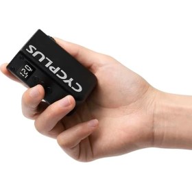 Resim CYCPLUS Tiny Pump Mini Bisiklet Hava Pompası, Maksimum 120 PSI Elektrikli Bisiklet Hava Pompası, Otomatik Kapanma, Presta ve Schrader Valfli, E-Bisiklet, Dağ Bisikleti, Şehir Bisikleti ve Yarış 