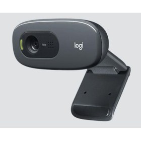 Resim Logıtech C270 Hd 720p Mıkrofonlu Webcam Siyah 960-001063 