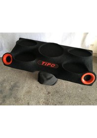 Resim Elyaflı Fiat Uno Pandizot Polyesterli Kabartmalı 2 Port 4 Oval 2x10 