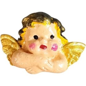 Resim Uretti - Ayşe 7362 5058 El Yapımı 3'lü Sevimli Melek Magnet Seti - 4 X 5 Cm 