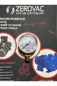 Resim SIMGA 0-160 Bar Çap Ø40 Mm Alttan Bağlantılı Kuru Tip Manometre 