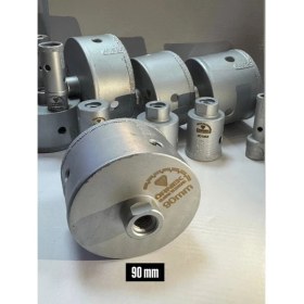 Resim Örnek Mermer Sulu Vakumlu Karot 90 mm 