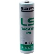 Resim Pazarcan Saft 3.6 V Uzun 14500 Lityum Pil (Terazi Pili) 