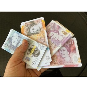 Resim 200 ADET KARMA 5-10-20-50 STERLİN BANKNOT POUND PARA GEÇERSİZ 