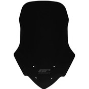 Resim GP Kompozit Honda NC 700 S / NC 750 S 2012-2020 Uyumlu Ön Cam Siyah 