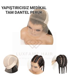 Resim HERA BUZ SARIŞIN DANTEL PERUK ÜNİTESİ 