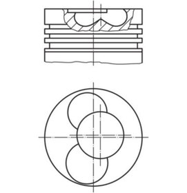 Resim Pıston+segman Komple-050 Vw Lt 97-07 Avr 074107065r001 