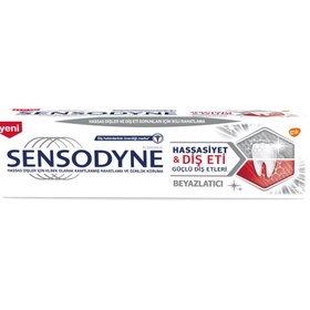 Resim Sensodyne beyazlatıcı hassasiyet ve diş eti macunu beyazlatıcı 75 ml 