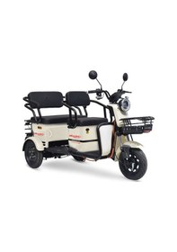Resim Skyjet Master Car Elektrikli Moped Beyaz 