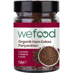 Resim WEFOOD Organik Ham Kakao Parçacıkları 150g 