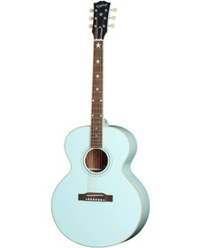 Resim Epiphone J-180 Ls Elektro Akustik Gitar Kerry Green 