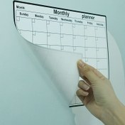 Resim Beyaz Tahta Buzdolabı Takvimi, Silinirken Yıkama ve Kalem Dahil, Plastik Malzeme, Ofis Malzemeleri, Günlük Çalışma İstasyonu Düzenleyici 