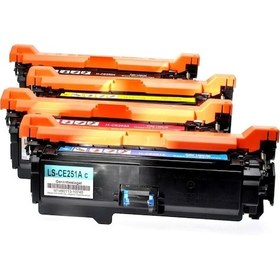 Resim Hp Color Laserjet Cp3520 Uyumlu Toner Takım/ Hp Ce250A Uyumlu Ton 