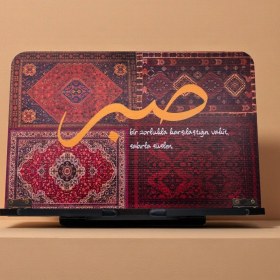 Resim İsfahanTA Kitap Okuma Standı Masaüstü Ahşap Rahle 