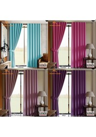 Resim Lüks Karartma Perde Blackout Fon Perde- 12 Renk - Modern House 