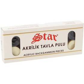 Resim Star Oyuncak Tavla Pulu Akrilik Orta No:3 1026311 
