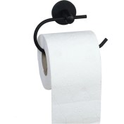 Resim Multistore Siyah Wc Kağıtlık Tuvalet Kağıtlığı Tuvalet Kağıdı Askısı Kapaksız Tuvalet Kağıtlık 