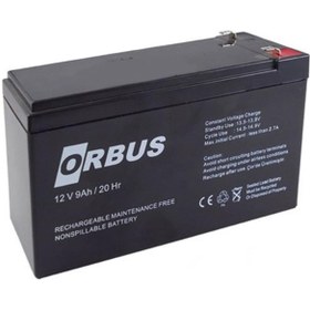 Resim ORBUS 12 V 9Ah Bakımsız Kuru Ups Akü 