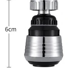 Resim Aspartam Su Tasarruflu 2 Modlu Musluk Başlığı Kısa 