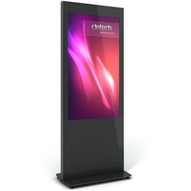 Resim Cletech C01 55" Digital Signage Totem + iiyama LH5560UHS-B1AG Signage Monitör 
