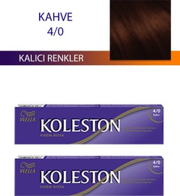 Resim Litae LitaeTrend 2 Adet Single Tüp Boya Saç Boyası Kahve 4/0 