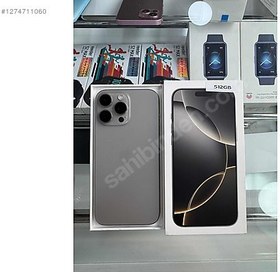 Resim Apple iPhone 16 Pro Max İkinci El TR | 512 GB | Natürel Titanyum 