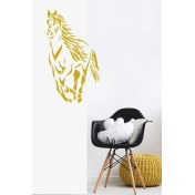 Resim 40X80CM At Duvar Sticker - Ev Sticker - Duvar Sticker - Ev Dekarasyon - Hayvan Sticker 