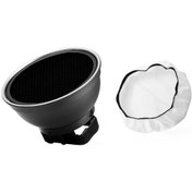 Resim Suofeng Flaş Aksesuar Seti: Radar + Işık Topu + Yaya Tüpü - Evrensel Uyumlu, Yumuşak Işık, Odaklanmış Işık Efektleri 