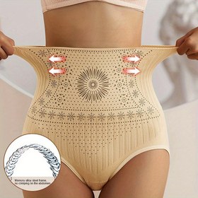 Resim Rahat Sezgisel Yüksek Esneklikli Hamilelik Karnı Destek Çorapları - İnce Fit Postpartum Karın Kontrol Şekillendirme İç Giysileri Yeni Anneler İçin 