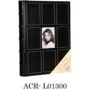 Resim Acr 10x15cm 300’lük Siyah Lüks Deri Fotoğraf Albümü 