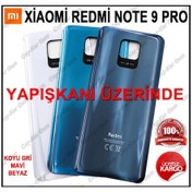 Resim Xiaomi Redmi Note 9 Pro Arka Cam Pil Kapağı Batarya Kapağı 