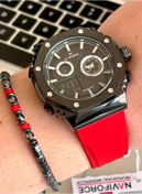 Resim Naviforce slikon kordon erkek kol saati 