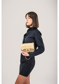 Resim Ççs Kadın 17774 Omuz Askılı El Çantası Altın 