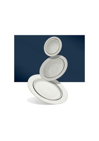 Resim Nehir Margaret Lisa 57 Parça Porselen Yemek Takımı 