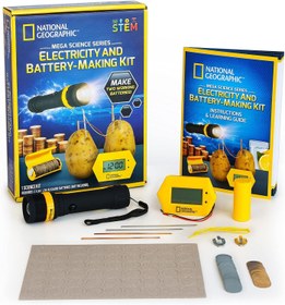 Resim National Geographic Elektrik Ve Pil Yapma STEM Seti 