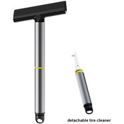 Resim Mufunye 3'ü 1 Arada Çok İşlevli Araba Kar Fırçası Buz Kazıyıcı Ve Çıkarılabilir Lastik Temizleyici 11 İnç 