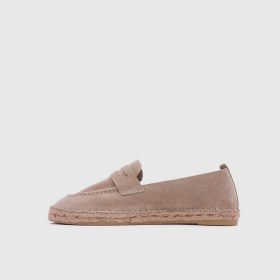 Resim Togo Kadın Casual Espadril Ayakkabı [060034], Bej Süet, 37 