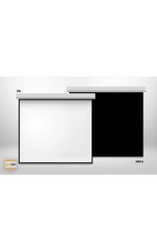 Resim LiteOut LO150MP 150x150 cm Motorlu Projeksiyon Perdesi 