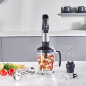 Resim Homend Handmaid 1966h Inox, XLarge Hazneli, Çift Bıçaklı Blender Set 