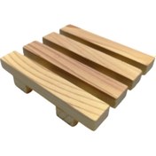 Resim MardinSoap Köknar Ahşap Sabunluk 9x8 Cm 