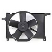 Resim Opel Corsa B Combo B X14XE X16XEL 1993 Sonrası Fan Motoru Davlumbazlı 310 Mm 2 Fiş 5 Kanat 