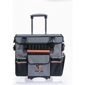 Resim Tekerlekli Çekçekli Pro Alet Ve Takım Çantası 