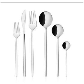 Resim Onon Mokka 12 Kişilik 72 Parça Çatal Kaşık Bıçak Takımı 